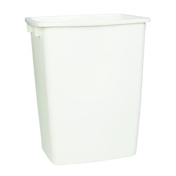 Rubbermaid 9 gal Bisque Plastic Open Top Trash Can 2806TPBISQU Zoro